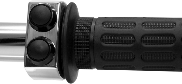 Mo-switch Push-button Housing Black, Polished, 3, nordicamoto.ro