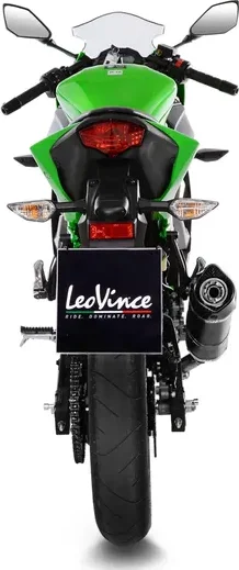 Tobă de eșapament LeoVince LV One Evo Carbon Slip-On pentru Kawasaki Ninja 125 (2019-2024), 5, nordicamoto.ro