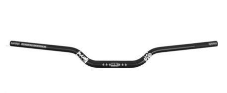 CFR Hard enduro handlebar 2”-50mm Rise Black/White, 2, nordicamoto.ro