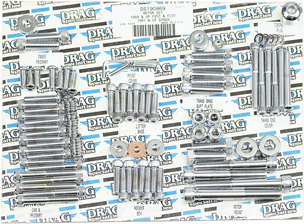 Bolt Set Silver, 1, nordicamoto.ro