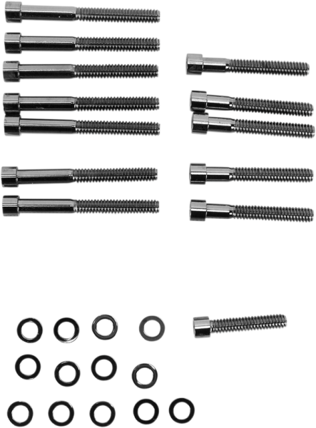Socket-head Bolt Set Black Chrome, 2, nordicamoto.ro