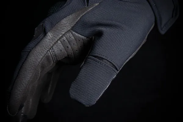 Manusi Textil/Piele Icon Stormhawk CE Black/Gray-4