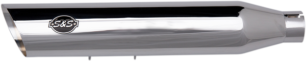 Slash Cut Ec Slip-on Mufflers Chrome, 1, nordicamoto.ro