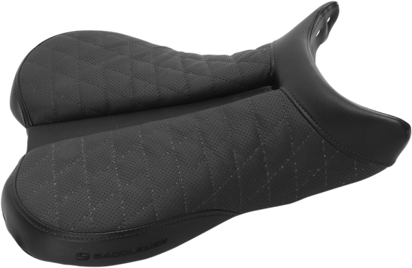 Track Lattice Stitch Seat Black, 3, nordicamoto.ro