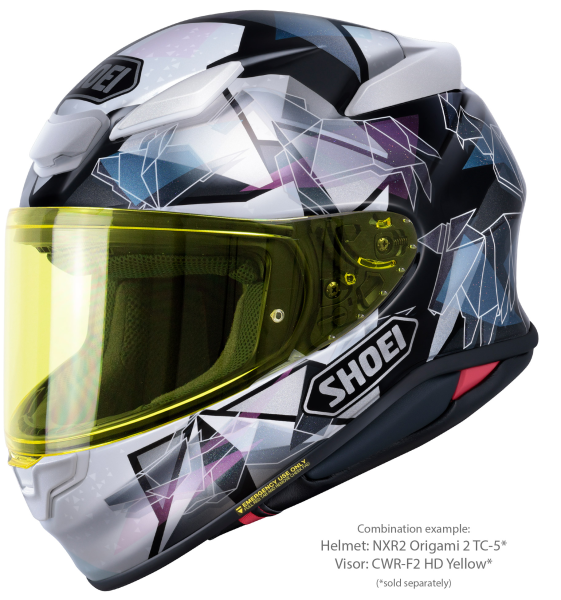 Casca integrala SHOEI NXR2 ORIGAMI2 TC-5 Negru/Alb XXL-3