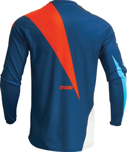 Tricou Thor Sector Edge Navy/Orange-3