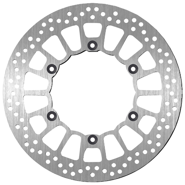Brake Rotor Round Silver, 1, nordicamoto.ro