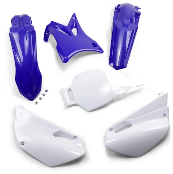 Restyled Complete Body Kit Blue, White-0
