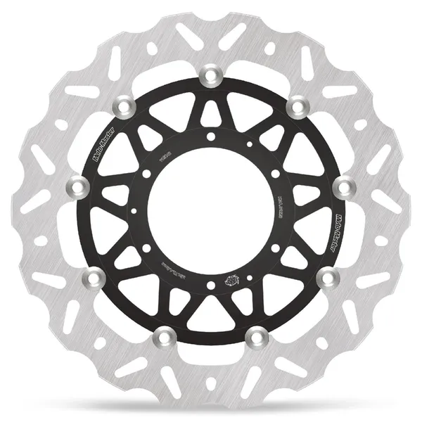 Nitro Series Brake Disc Black, Silver-2