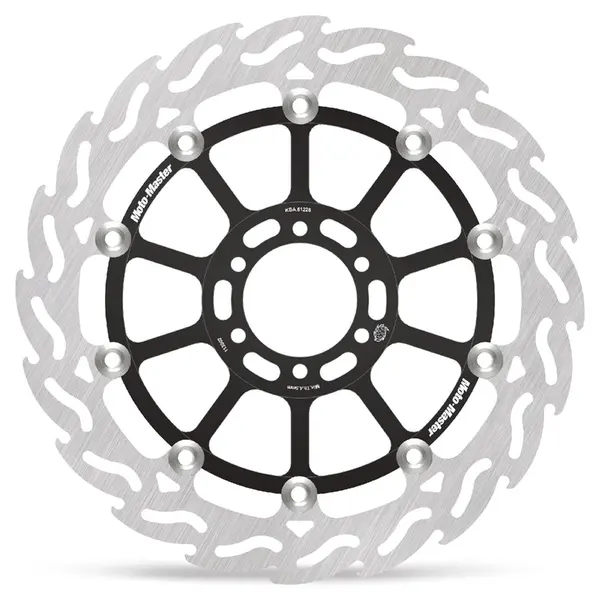 Flame Disc Black, Silver-0