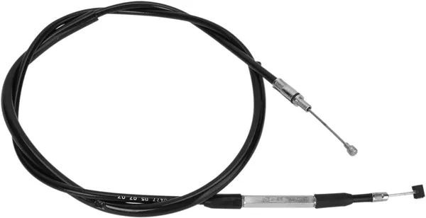 Black Vinyl Clutch Cable Black-0