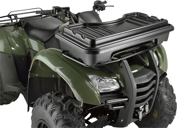 Front Basket With Cover Black -0