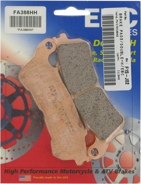 Sintered (r)hh(r) Brake Pads