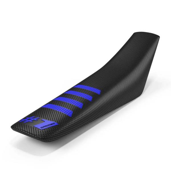 Husă Universală pentru Șa ONEGRIPPER RIBBED Negru/Albastru – Enduro & Motocross, 1, nordicamoto.ro