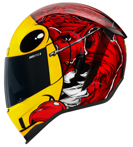 Airform Brozak Mips Helmet Yellow, Red -6