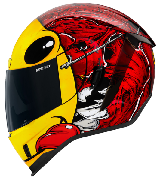 Casca Icon Airform Brozak Mips® Yellow/Red-6
