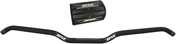 Hustler Anodized Aluminum Handlebars Black, 1, nordicamoto.ro