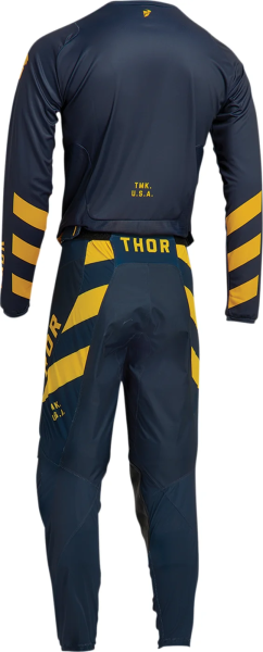 Tricou Thor Pulse Vapor Midnight/Lemon 3XL, 4, nordicamoto.ro