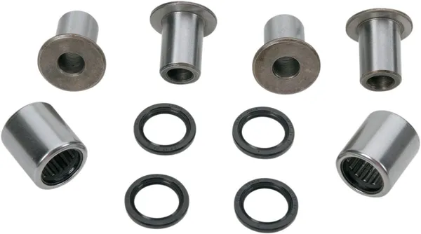 MOOSE RACING A-arm Bearing And Seal Kit Black, Chrome 