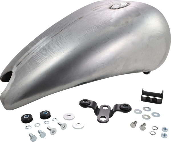 Extended Smooth Top Gas Tank Raw, 3, nordicamoto.ro
