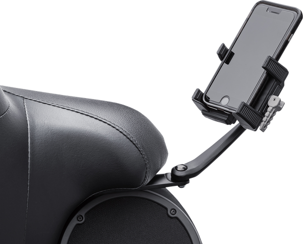 Passenger Phone Mount Black, 2, nordicamoto.ro