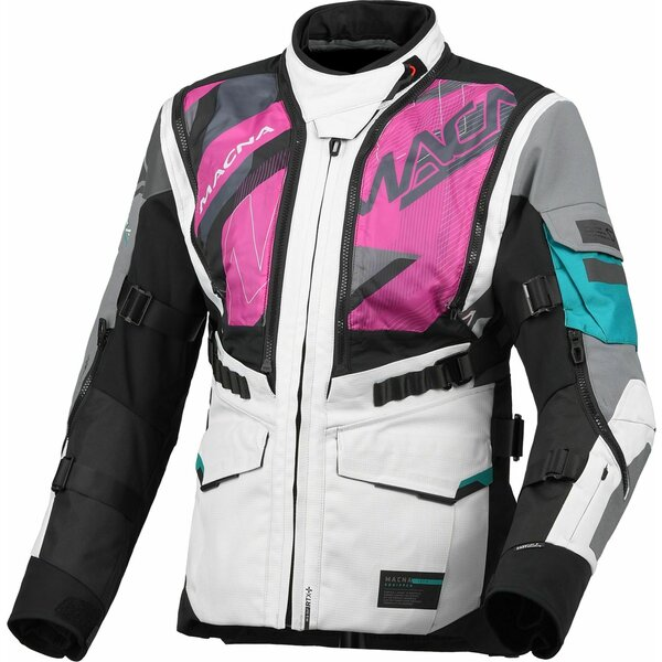 Geaca dama textil impermeabila touring/adventure MACNA FLEXODUS Negru XS, 13, nordicamoto.ro