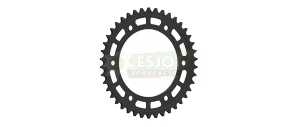 Pinion standard spate 525 negru, 1, nordicamoto.ro