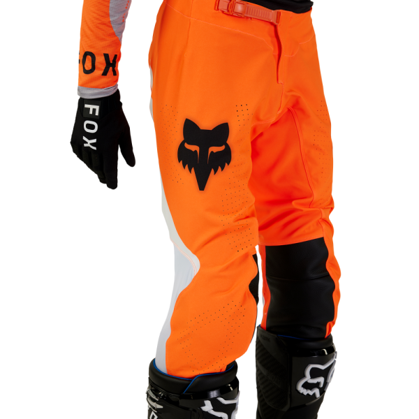 Pantaloni Moto Fox Flexair Magnetic Portocaliu Fluo-4