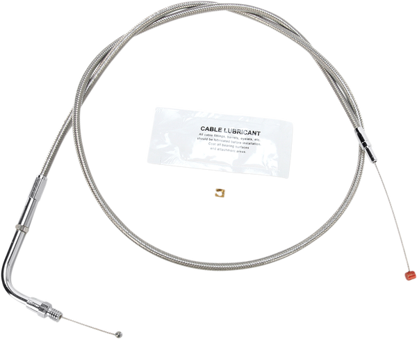 Stainless Steel Throttle/idle Cable Silver +152 mm (6''), 1, nordicamoto.ro