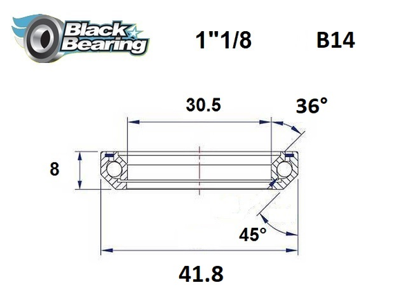 Headset Bearing, 2, nordicamoto.ro