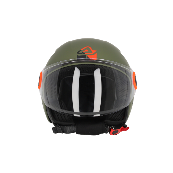 Casca Jet Acerbis Brezza Verde Militar XL-4