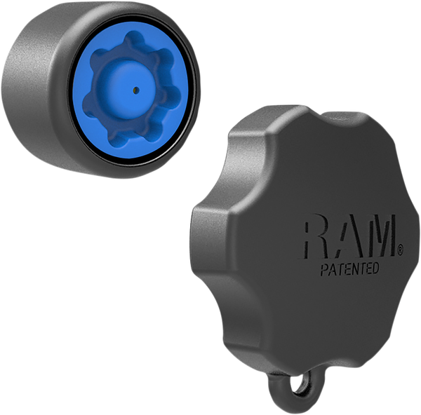 Knob Ram Mounts Pin-incuietoare cu o bila - Rap-s-knob3