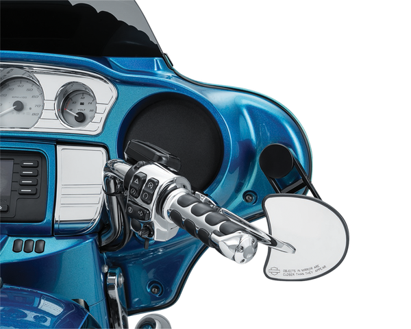 Adjustable Drop Mirror Mount Black, 4, nordicamoto.ro