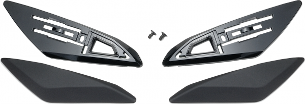 Accesoriu ventilatie superior casca SHOEI NXR2 Alb lucios-9