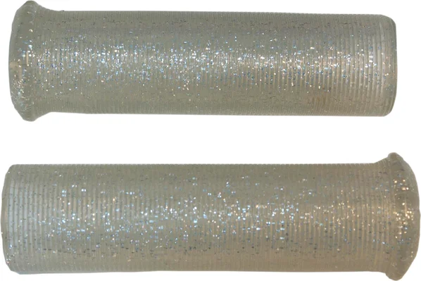 Star Fire Flake Grips Silver, 1, nordicamoto.ro