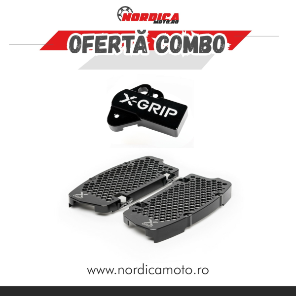 Pachet Protectie senzor TPS KTM/Husqvarna 250/300 X-Grip + Protectii radiator KTM/Husqvarna  X-GRIP 20-23 Portocaliu, 5, nordicamoto.ro