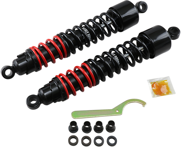 Stiletto Shocks Black, Red, 3, nordicamoto.ro