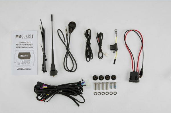 SISTEM AUDIO CFMOTO STAGE 1 UFORCE 10 CU RADIO ȘI 2 DIFUZOARE, 1, nordicamoto.ro