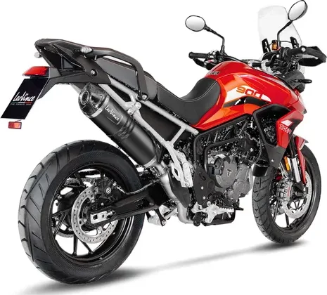 Tobă de eșapament LeoVince LV One Evo Black Edition Slip-On pentru Triumph Tiger 850 Sport / Tiger 900 GT / Rally / Pro (2020-2025), 5, nordicamoto.ro