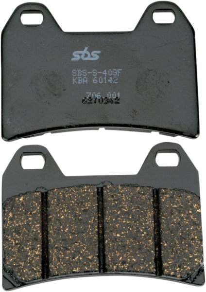 Hf Street Ceramic Organic Brake Pads, 1, nordicamoto.ro