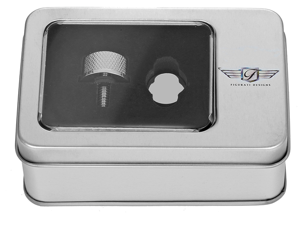 Seat Mounting Knob Silver, 4, nordicamoto.ro