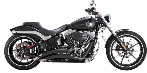 Big Radius Exhaust System Black, 2, nordicamoto.ro