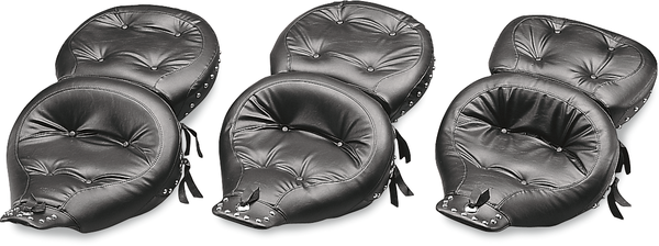 Studded Touring 2-up Vinyl Seat Black, 2, nordicamoto.ro