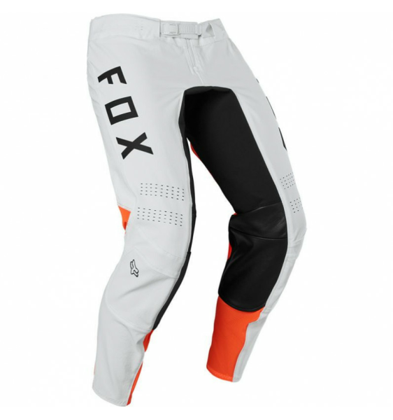 Pantaloni Fox Flexair Howk White/Orange-1