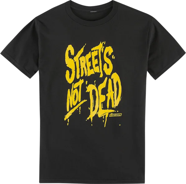 Streets Not Dead T-shirt Black XL, 1, nordicamoto.ro