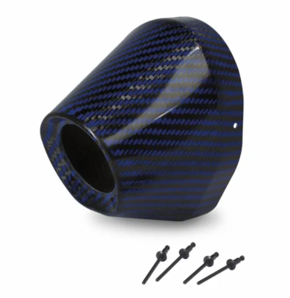 End Cap Carbon Fiber Black -0