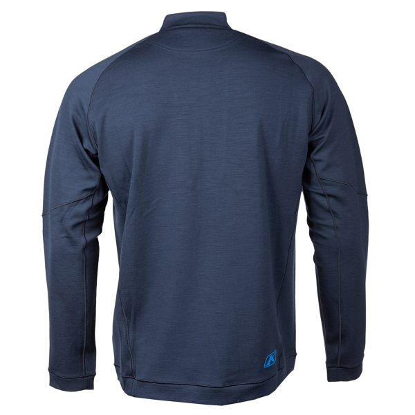 Bluza Corp Snowmobil Klim Teton Merino Wool 1/4 Zip Base Layer Asphalt-2