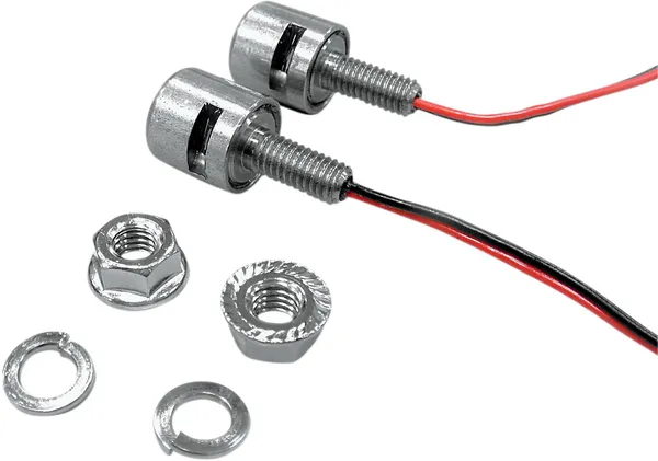 Led License Plate Mounting Bolts White-1