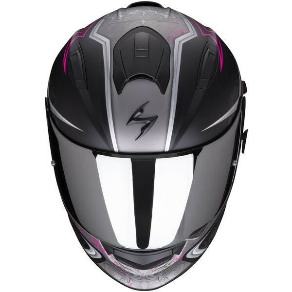 Casca Integrala Scorpion EXO 491 Run Matte Black/Pink-1