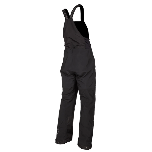 Pantaloni Snowmobil Klim Storm Bib Non-Insulated Negru/Gri Short L, 5, nordicamoto.ro